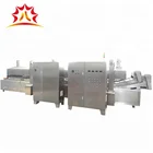 Factory manufacturing automatic continuous deep fryer for good sale