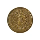 Wholesale fashion design souvenir gift coin metal copper