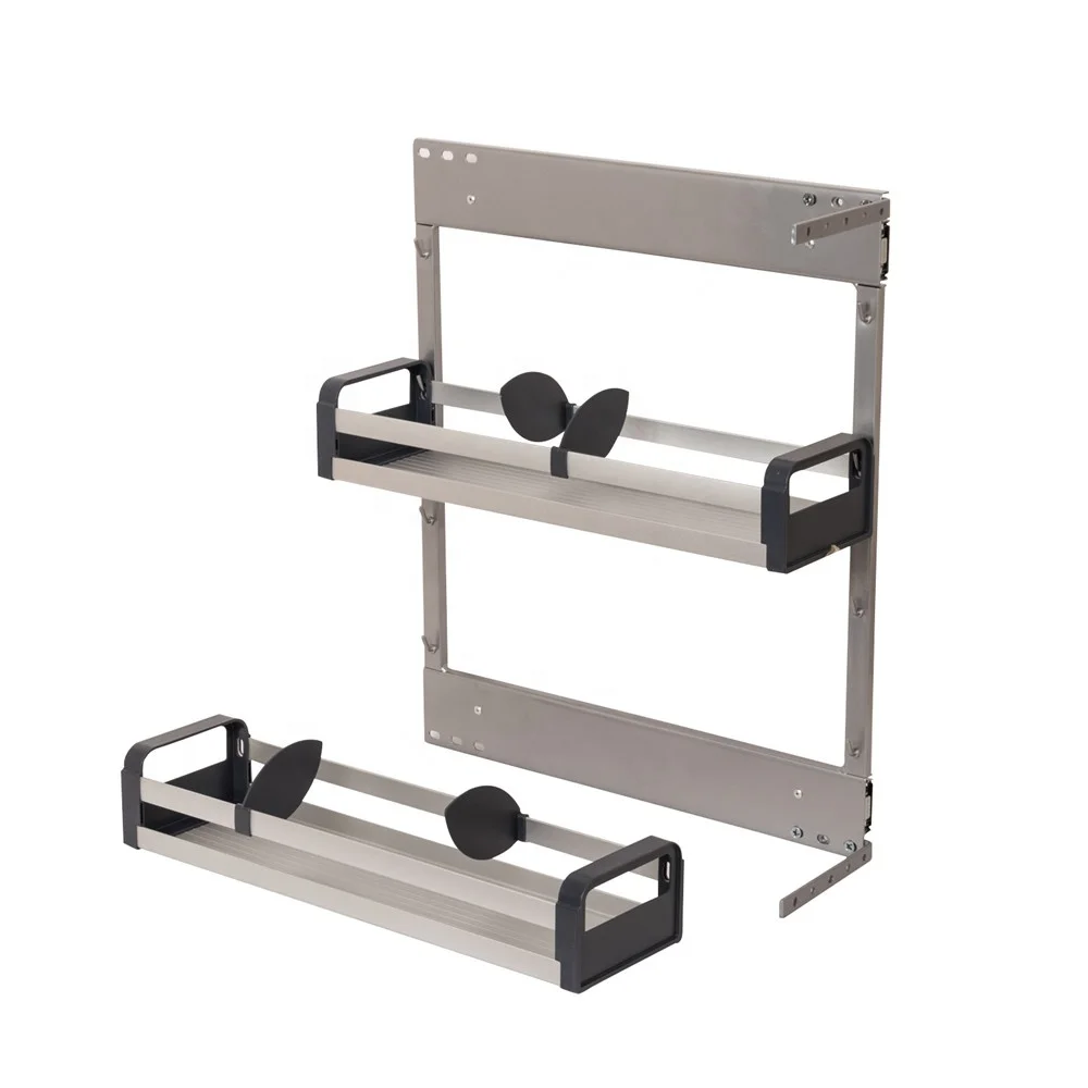 Multi Function Side Mount Double Layers Plate Metal Cabinet
