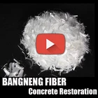 high tenacity engineering asphalt concrete polyester/pet fiber