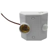 Infrared Motion Light Sensor Socket PIR Automatic LED Lights Switches E27 Lamp Holder Screw Bulb Socket LD120