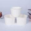 High quality congee white kraft paper soup box cup packaging