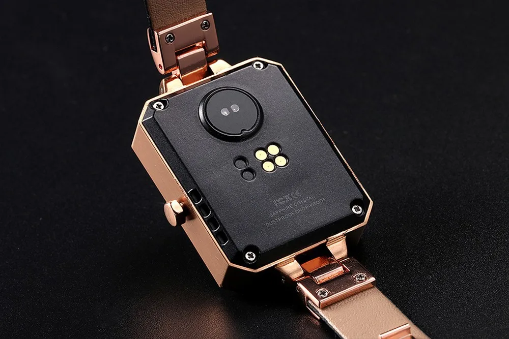 2016 LEM2 Fashion gemstone watch women watches Smart Watch Bluetooth Smartwatch for xiaomi Apple iphone Smartphone