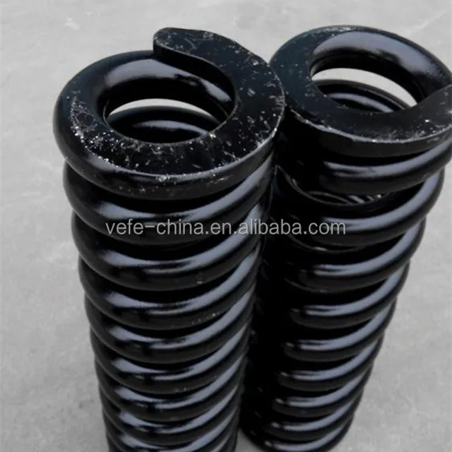 PC200-1 excavator recoil spring for track adjuster assembly