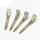 Boxed Stainless Steel High Quality More Holes Long Single Prong Hair Clip 75pcs/box