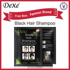 Best quality professional anti-aging natural herbal fast magic black hair shampoo