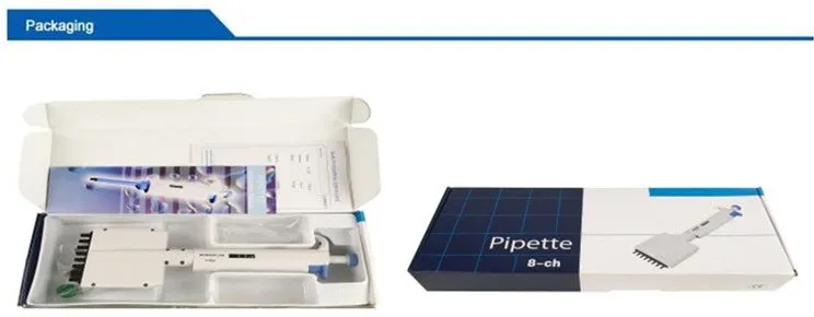 DIGITAL MULTICHANNEL MICROPIPETTE 8 channels TOTALLY AUTO