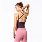 Wholesale Women Sexy Sports Gym Crop Top With Custom Labels