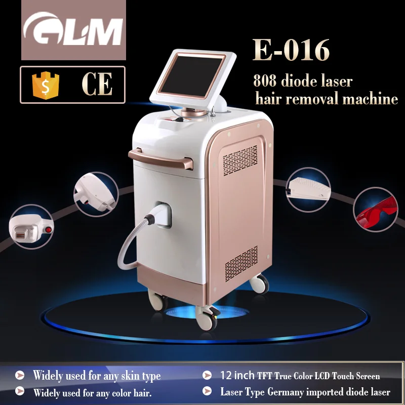 Guangzhou Glm Laser Diodo 808 Nm Hair Removal Machine / Best Price 810