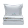 Deeda factory quality white cotton hotel bedding set wholesale