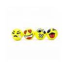 Mini Squeeze PU Foam Stress Emoji pu ball
