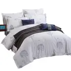 fashionable bedding set customized design 100% cotton velvet duvet cover