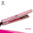 Titanium Ceramic Coating Blingbling Diamond Crystal Hair Flat Iron