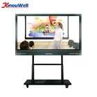 55 Inch Soft Ir Touch White Board Tempered Glass Board Mounting Bracket For School