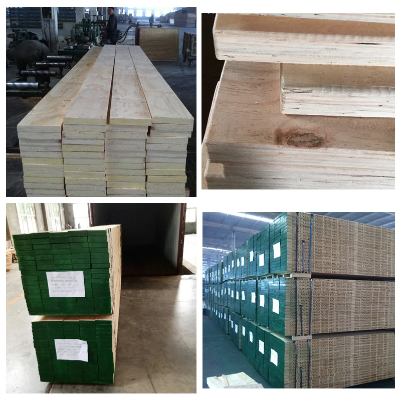42*230MM waterproof construction material Pine LVL scaffolding board for New Zealand market