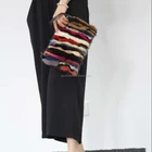 Fashion elegance real mink fur ladies cross body bag/handbag wholesale