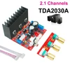 Mega Bass TDA2030A Subwoofer Amplifier 2.1 Channel Audio Power Amplifier PCB Board Module (Assembled) 15W*2+15W suitable for DIY
