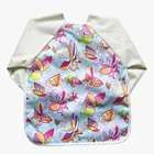 Baby Waterproof Long Sleeve Bibs for Infant Toddlers