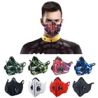 design carbon filter bicycle breathable face anti smoke mask