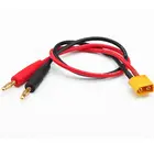 AMASS gold plated xt60 connectors to banana plug charging leads
