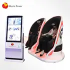 2019 earn money fast single cabin 9d cinema virtual reality vr egg cinema 2/3/6 seats with 3dof motion platform