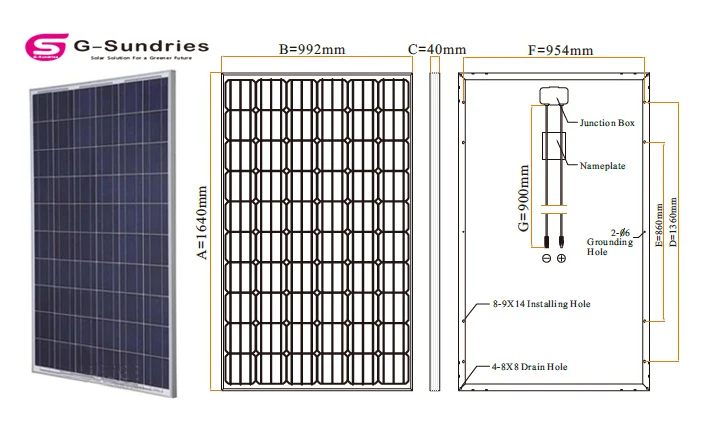 Hot sale solar panels 200 watt