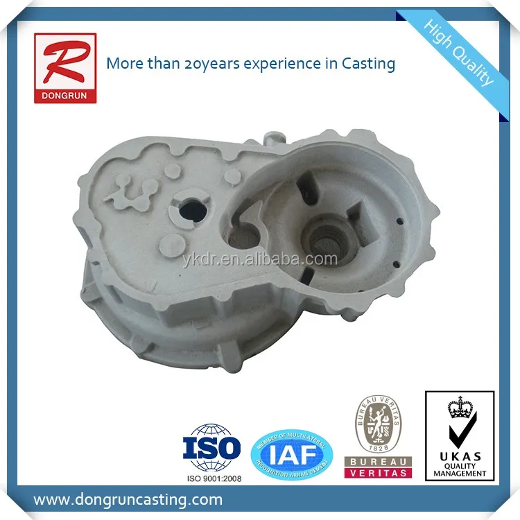TS16949 certified aluminum foundry supply aluminum sand casting bell housing as drawing