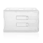 Colorful Working Pp Metal Pvc Phone Name Business Hard Plastic Badge Credit Id Card Name Card Holder