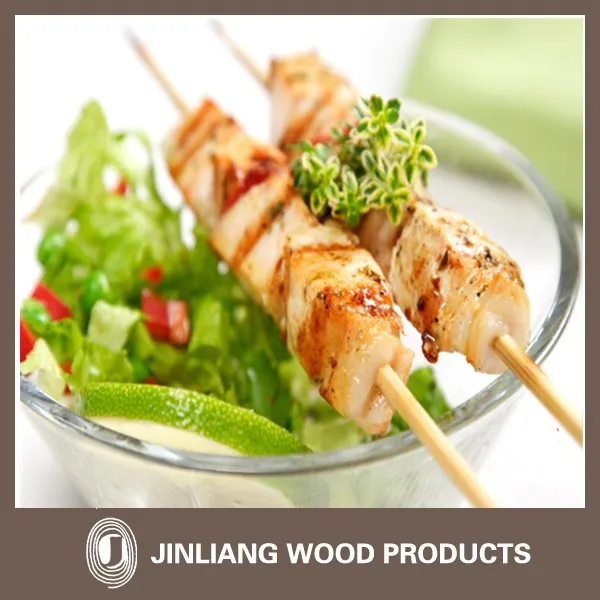 Aaaaa + Factory Direct Sale Flat Kebab Bbq Wooden Skewers For All Over