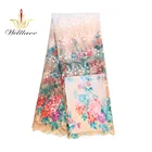 China Factory Wholesale Mesh Printed Embroidery Fabric Tulle Lace