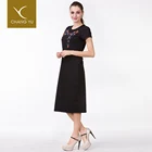 2019 Wholesale women clothing latest women sexy elegant casual lounge t-shirt dress