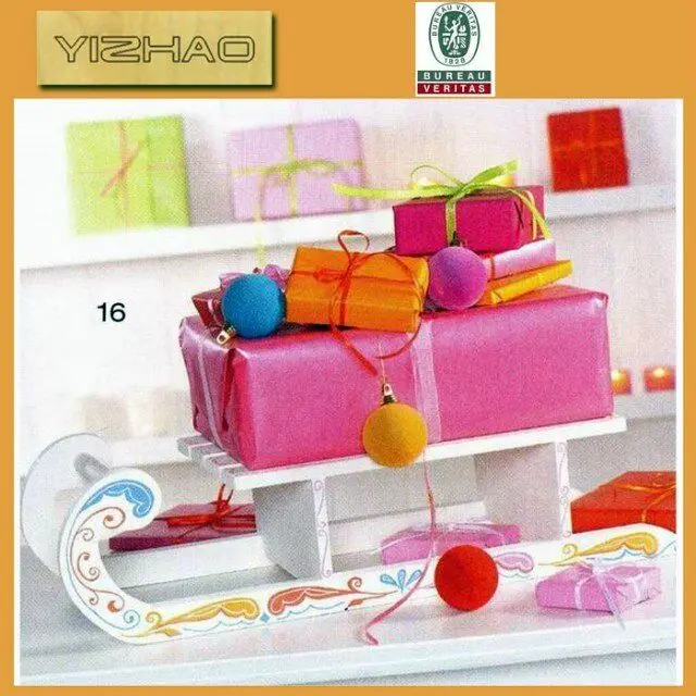 Hot Sale Wooden Decoration,glass wind chime shop wood teak decoration YZ-1203016