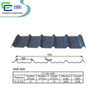 PPGI pre-painted zinc corrugated galvanized steel roofing sheets iron gi corrugated steel
