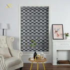 Jacquard hot sale pattern jacquard zebra roller blind curtain from China