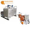 EG-380 pre-heating road marking Machine with Double cylinder hydraulic hot melt kettle for paint line
