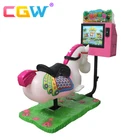 CGW Coin Operated Horse Racing Game Kiddie Ride Arcade Game Machine Coin Rides For Sale