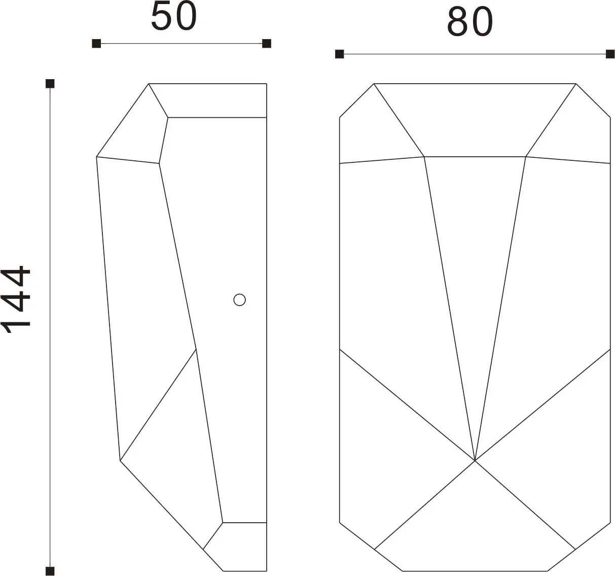 High Quality COB AC110-240V 6W LED Wall Light