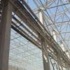 Hot dip galvanized steel metal roof frames agricultural steel framed buildings