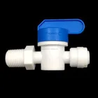 Plastic fittings Female Hand valve adapter in ro system