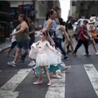 New Designs kids party wear dresses for girls puffy dresses