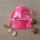 small satin jewelry pouch bag with logo printing