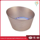 2016 hot sale plastic led ice bucket with led lighted