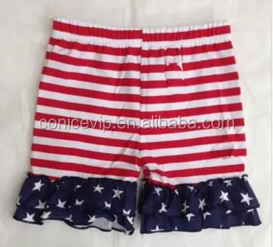 hot sale ruffles cotton pants clothing suppliers for boutiques with high quality