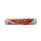Fire resistant anti flame white silicone adhesive glue sealant
