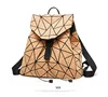Eco friendly geometric Luxury Fashion Stylish Wood bagpack cork Backpack