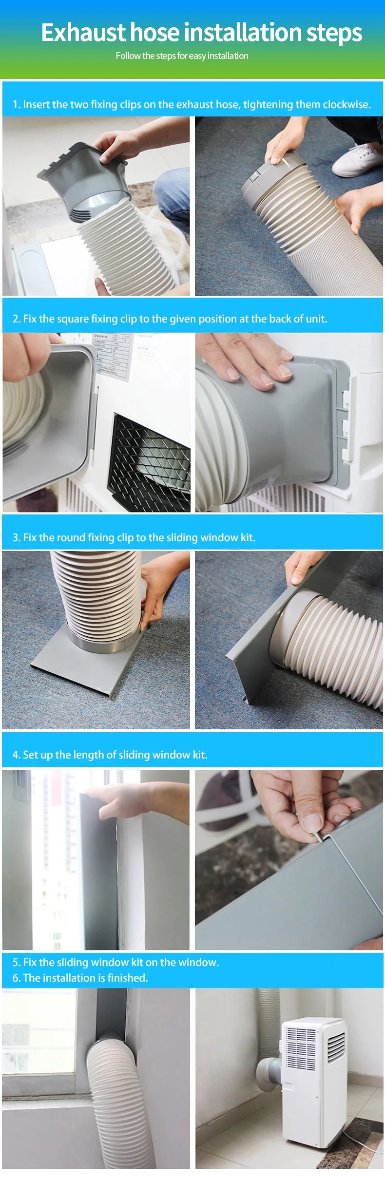 Portable Air Conditioner, 7000, R290 - detail 12