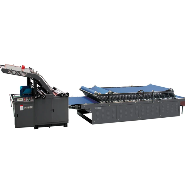 semi auto flute laminator/corrugated cardboard sheet laminator