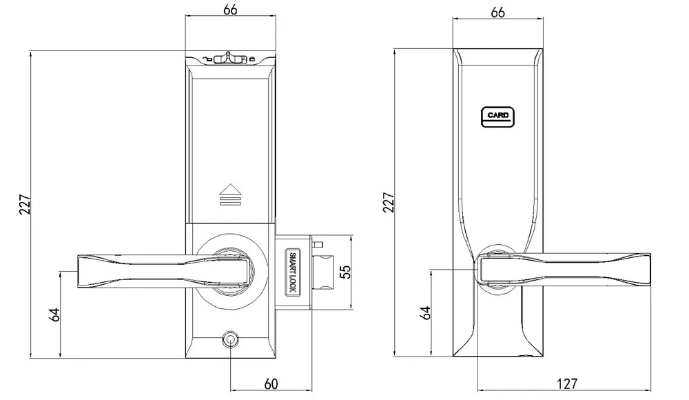 Ygs Archie Design Entrance Keyless Door Lock Lowes Buy Keyless