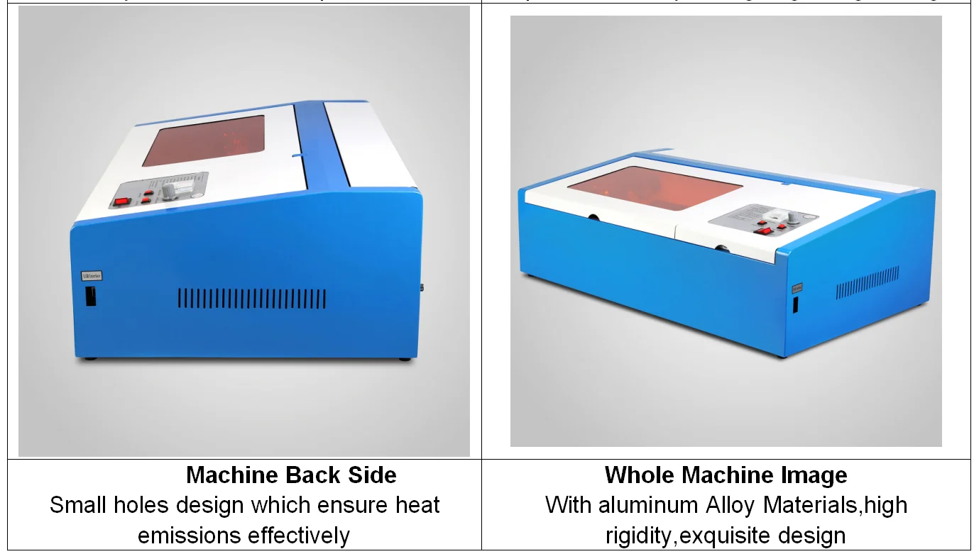 50w laser cutting machine