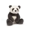 Costom soft cute panda plush toy animal plush doll for kids